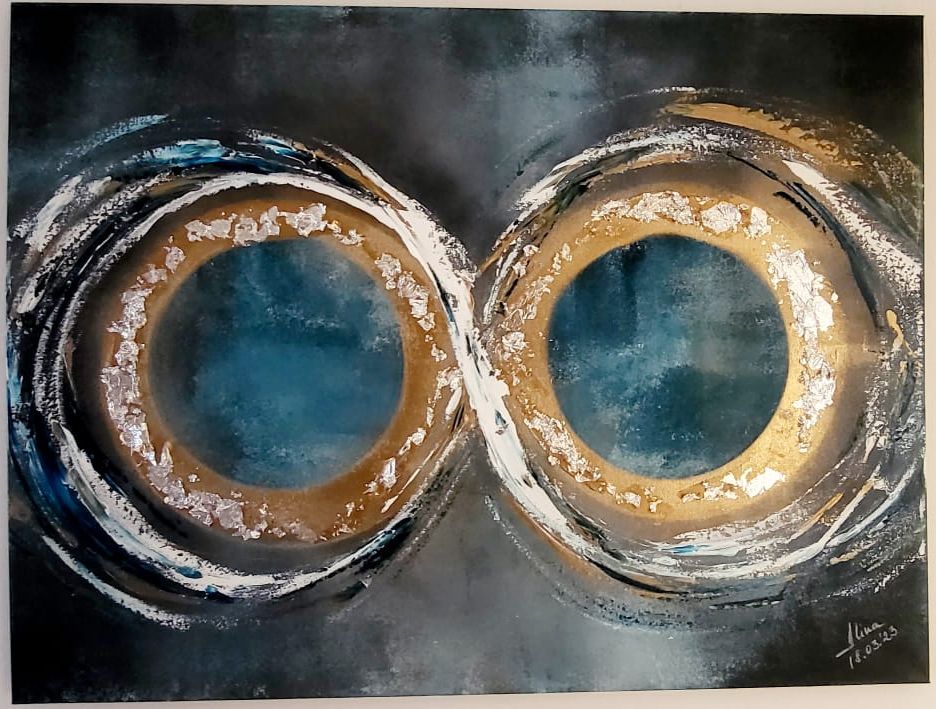 ArteDiAlina.com painting: Who wants to live forever ?